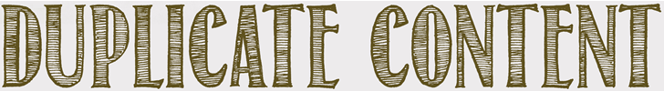 Duplicate Content Nedir?